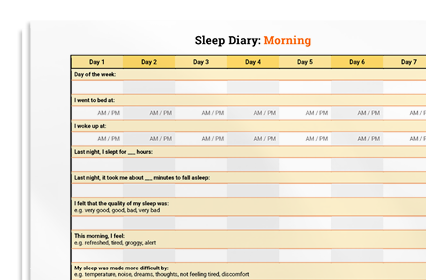 Sleep Diary